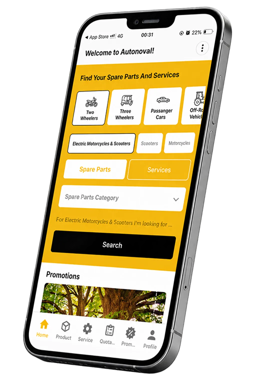 AutoNova Mobile Application